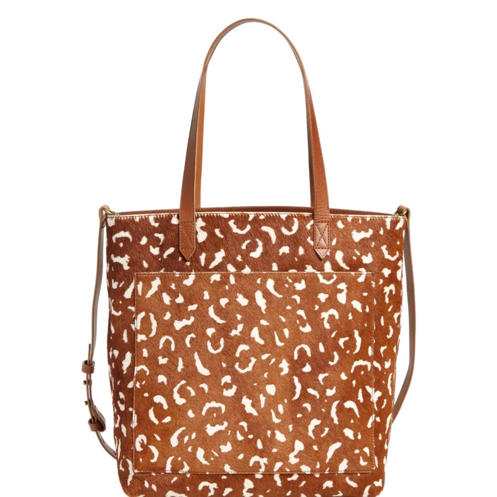 Madewell Medium Transport crossbody and tote bag in calfskin like new tags